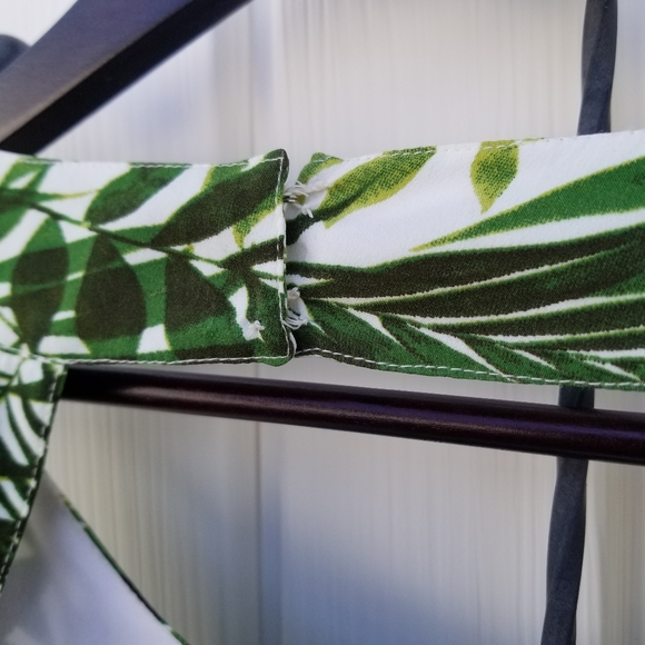 Revolution botanical empire maxi green and blue beach dress 8 - Picture 11 of 13